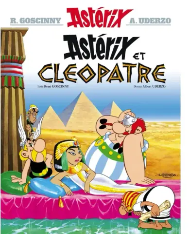 Bande dessinée Astérix et Cléopâtre