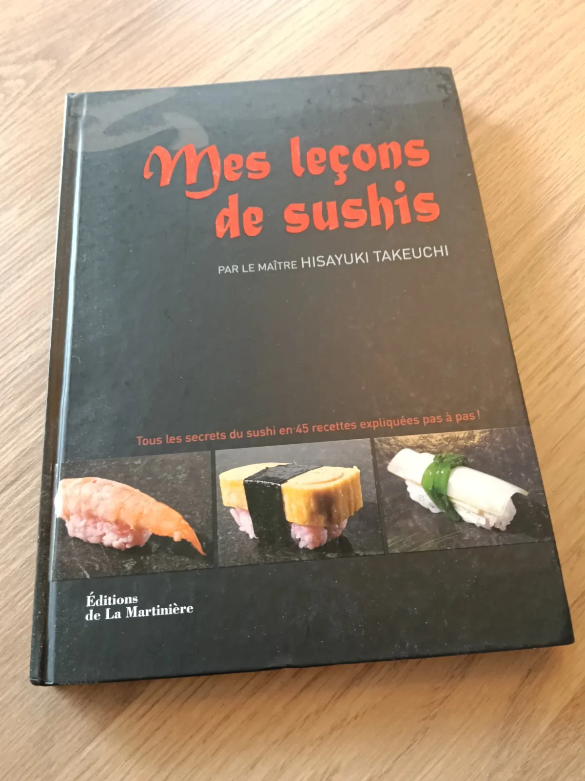 Livre pratique — Mes leçons de sushis