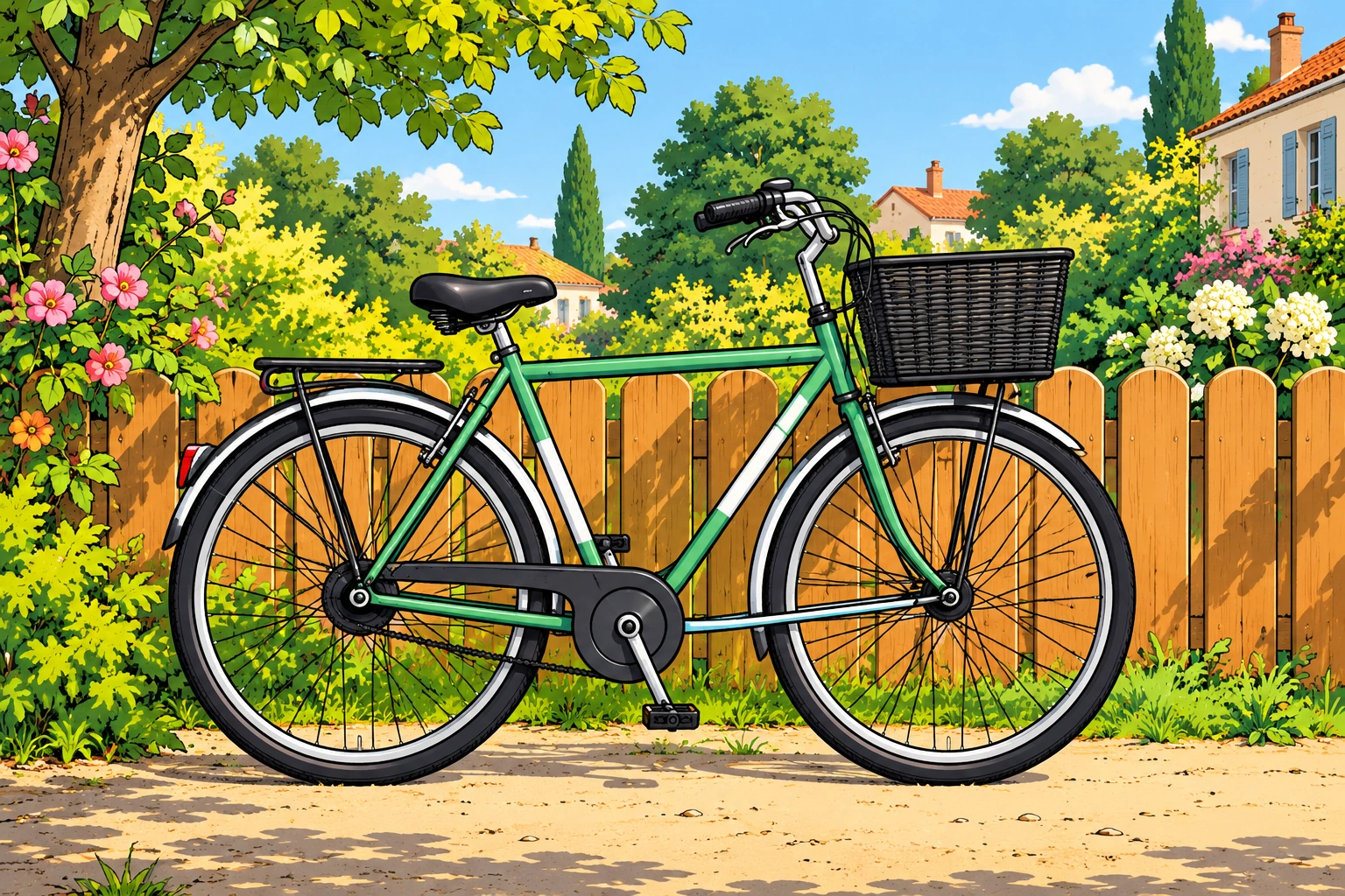 Un vélo en bon état prêt à retrouver une utilité.